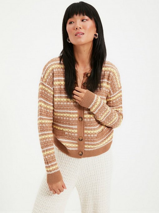 Кардиган Trendyol модель TWOAW22HI0060/Camel Фото