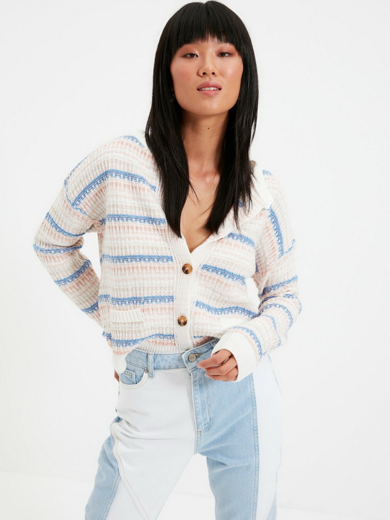 Кардиган Trendyol модель TWOAW22HI0060/Ekru Фото