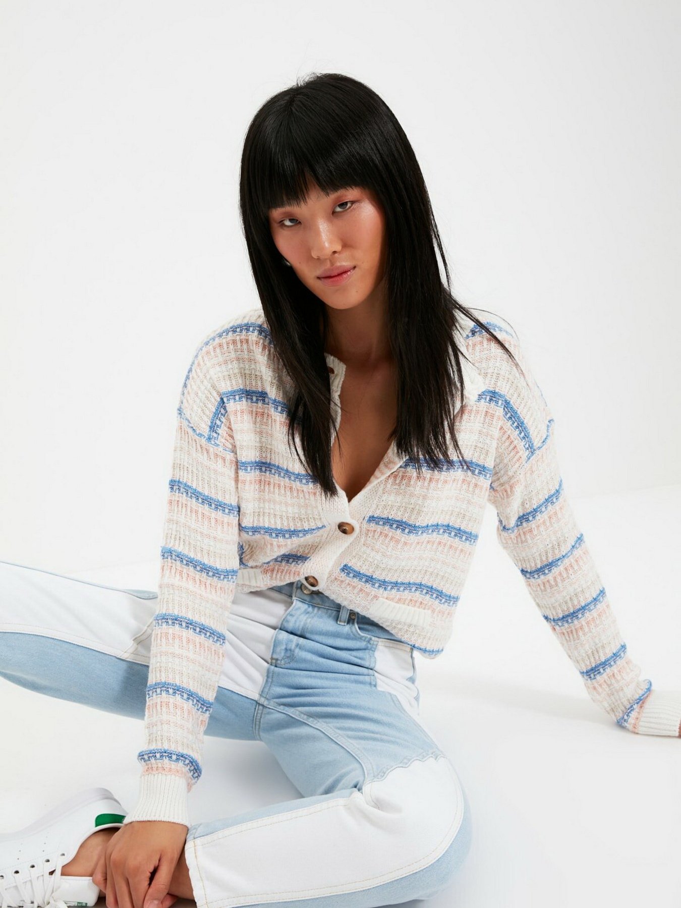 Кардиган Trendyol модель TWOAW22HI0060/Ekru Фото