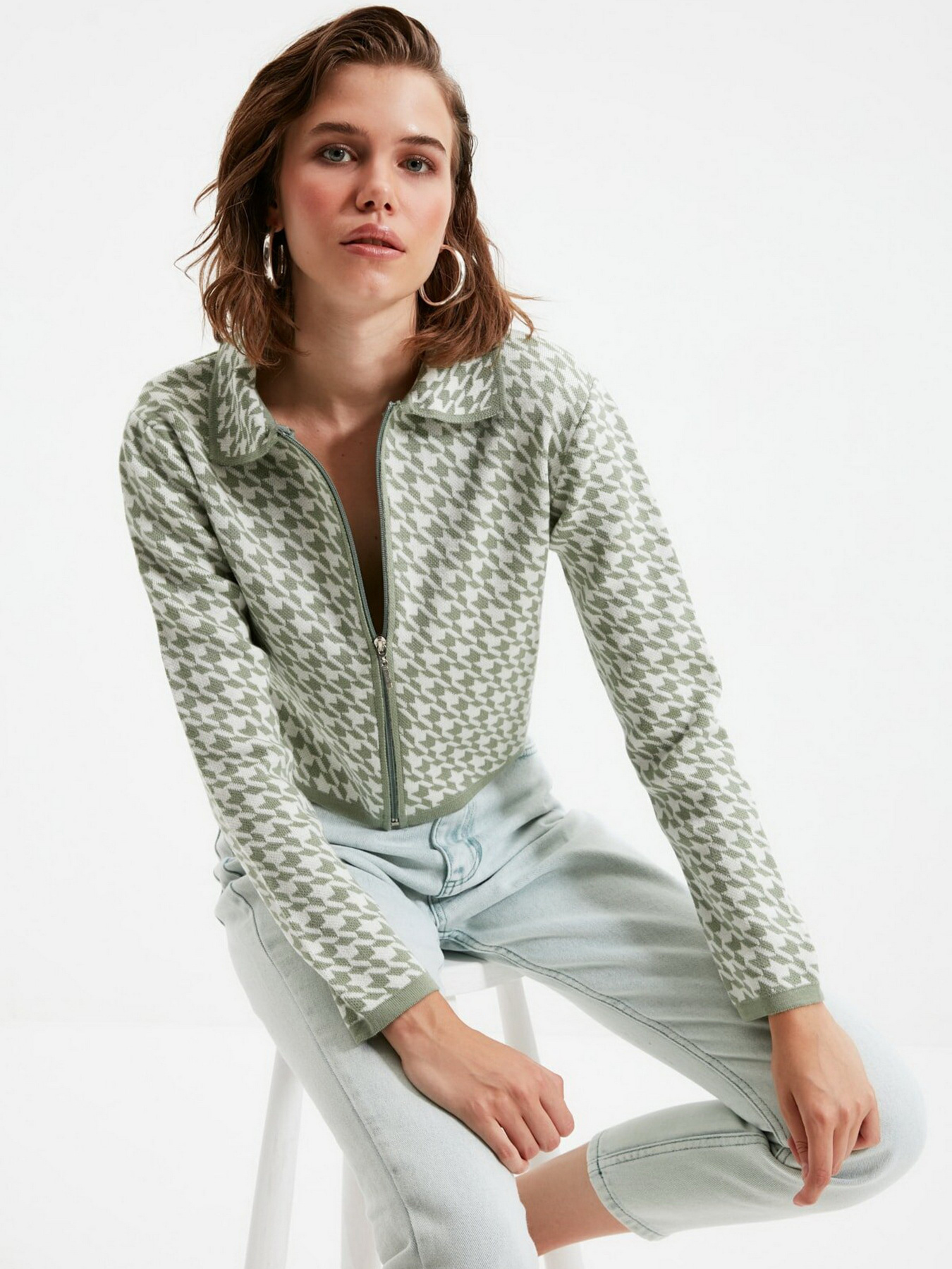 Кардиган Trendyol модель TWOAW22HI0067/Mint Фото