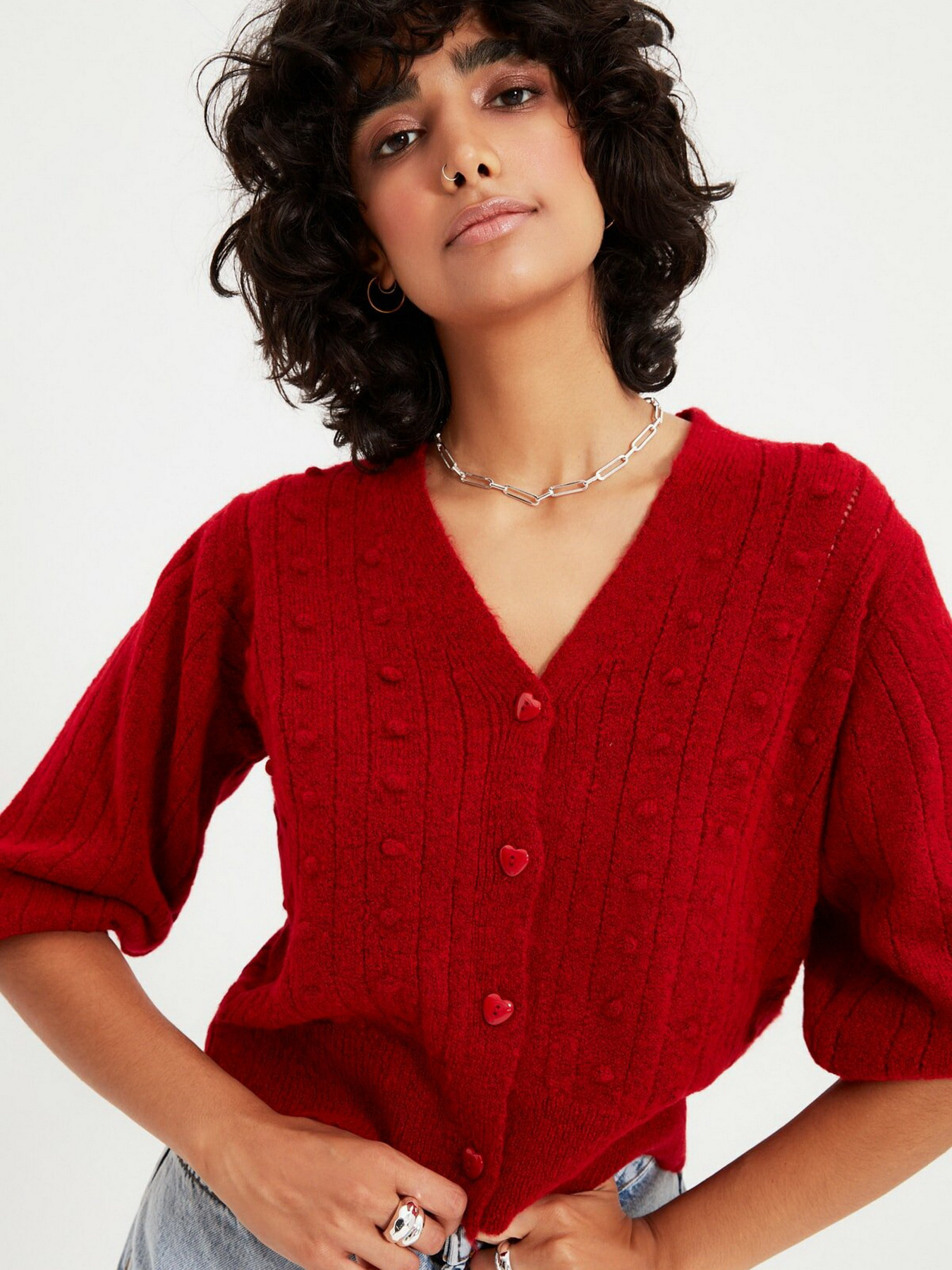 Кардиган Trendyol модель TWOAW22HI0115/Kirmizi Фото