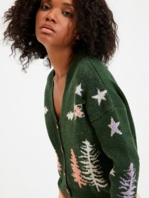 Кардиган Trendyol модель TWOAW22HI0161/Koyu Yesil Фото