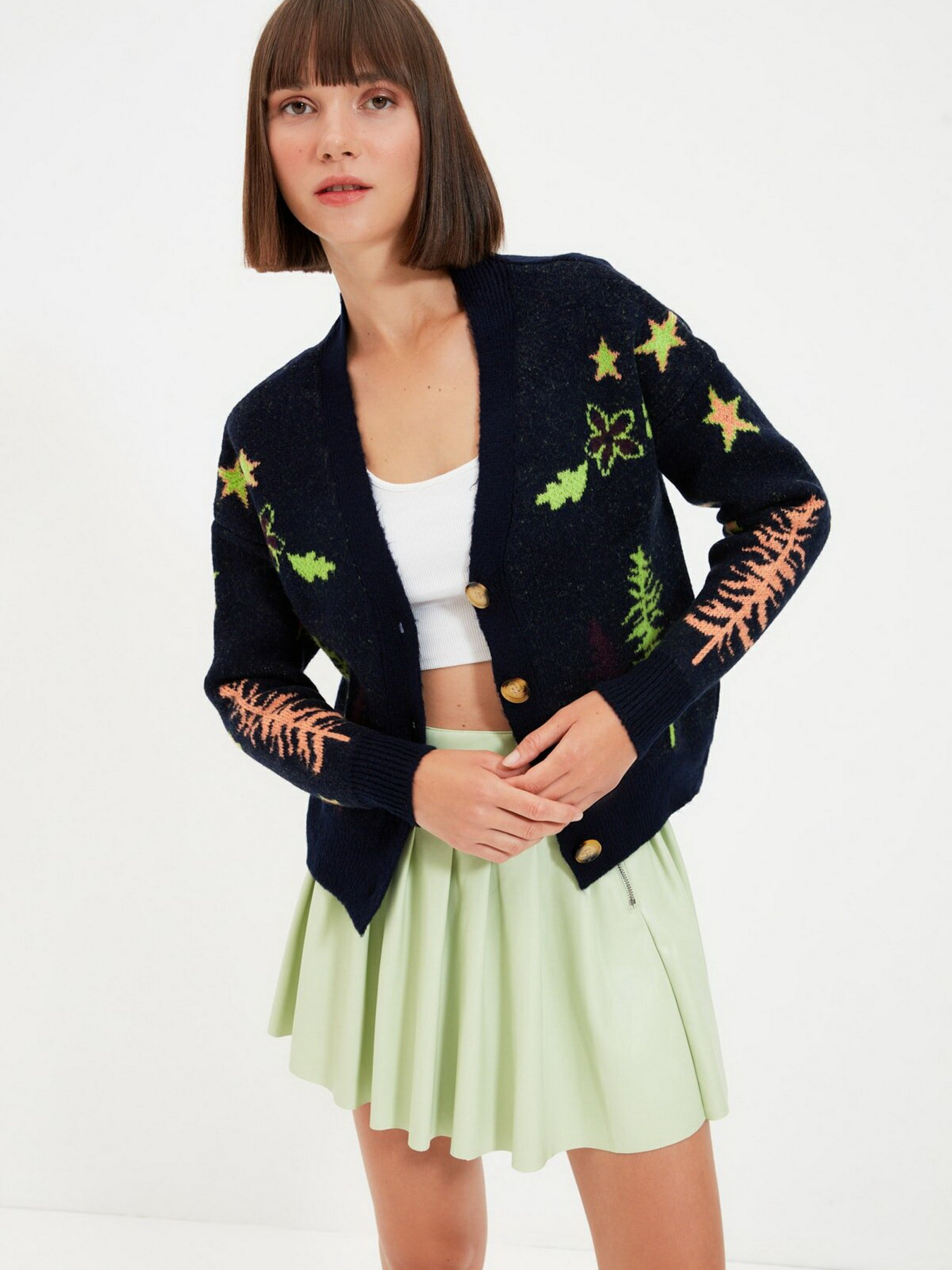 Кардиган Trendyol модель TWOAW22HI0161/Lacivert Фото