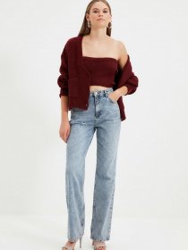 Кардиган Trendyol модель TWOAW22HI0162/Bordo Фото