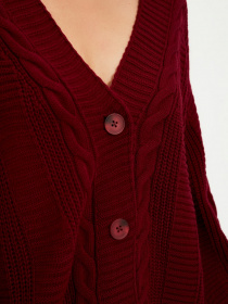 Кардиган Trendyol модель TWOAW22HI0176/Bordo Фото