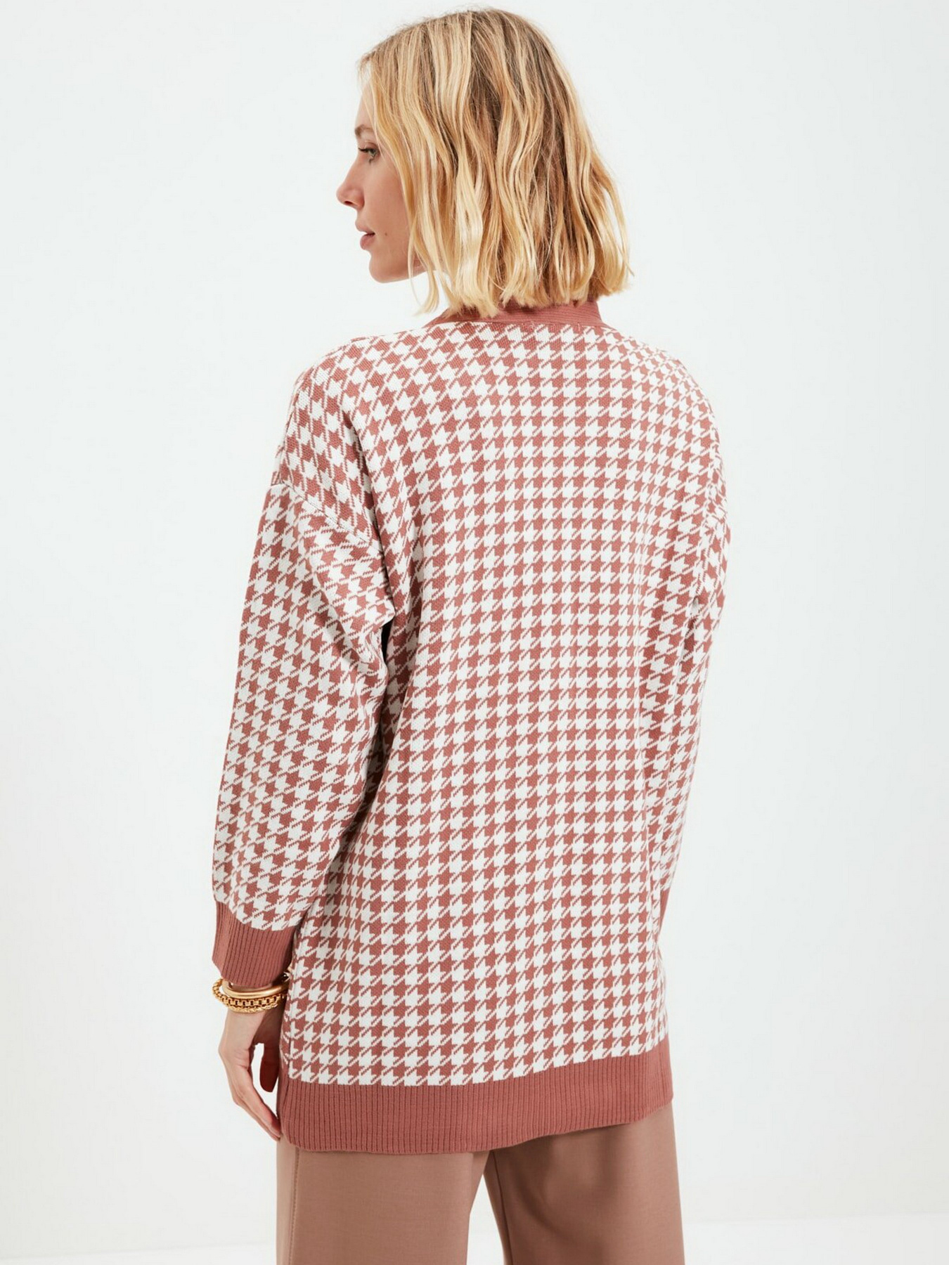 Кардиган Trendyol модель TWOAW22HI0179/Gul Kurusu Фото