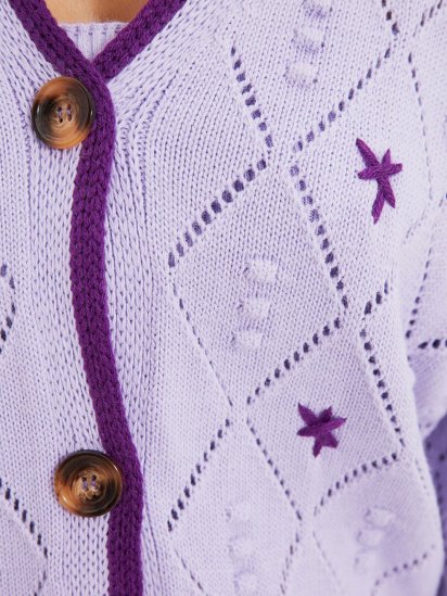 Кардиган Trendyol модель TWOAW22HI0181/Lila — фото - INTERTOP