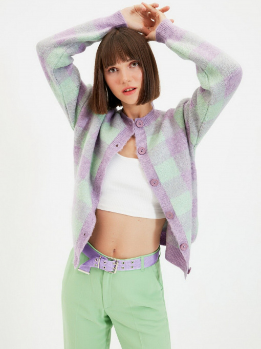 Кардиган Trendyol модель TWOAW22HI0198/Lila Фото