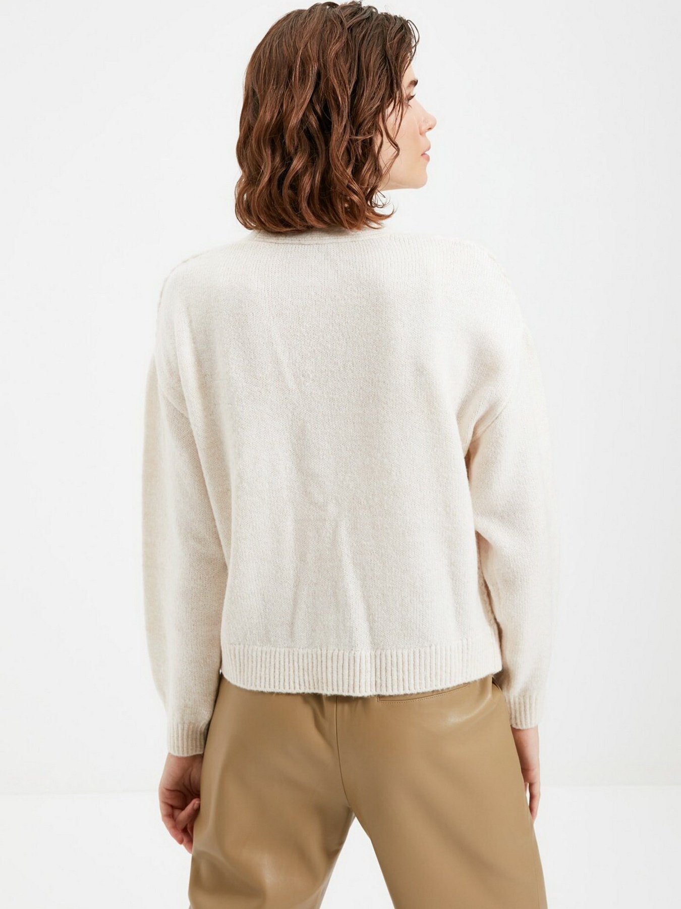 Кардиган Trendyol модель TWOAW22HI0226/Ekru Фото