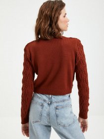 Кардиган Trendyol модель TWOAW22HI0227/Kahverengi Фото
