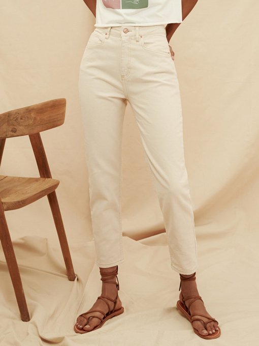 Джинсы мом Trendyol Mom модель TWOSS21JE0302/Ekru Фото