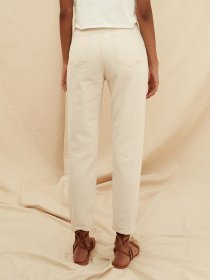 Джинси мом Trendyol Mom модель TWOSS21JE0302/Ekru Фото