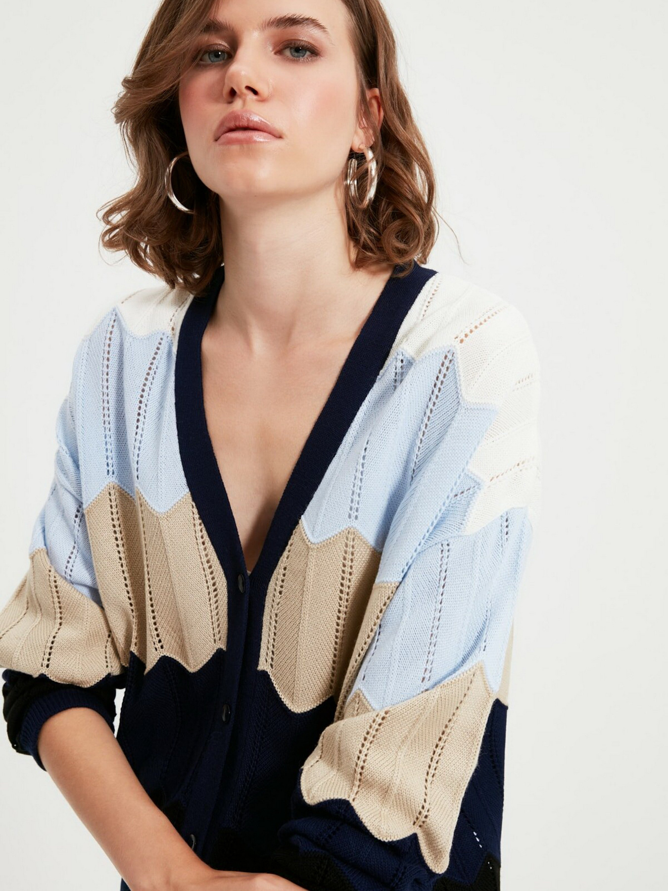 Кардиган Trendyol модель TWOAW22HI0230/Mavi Фото