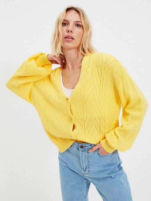 Кардиган Trendyol модель TWOAW22HI0247/Sari Фото