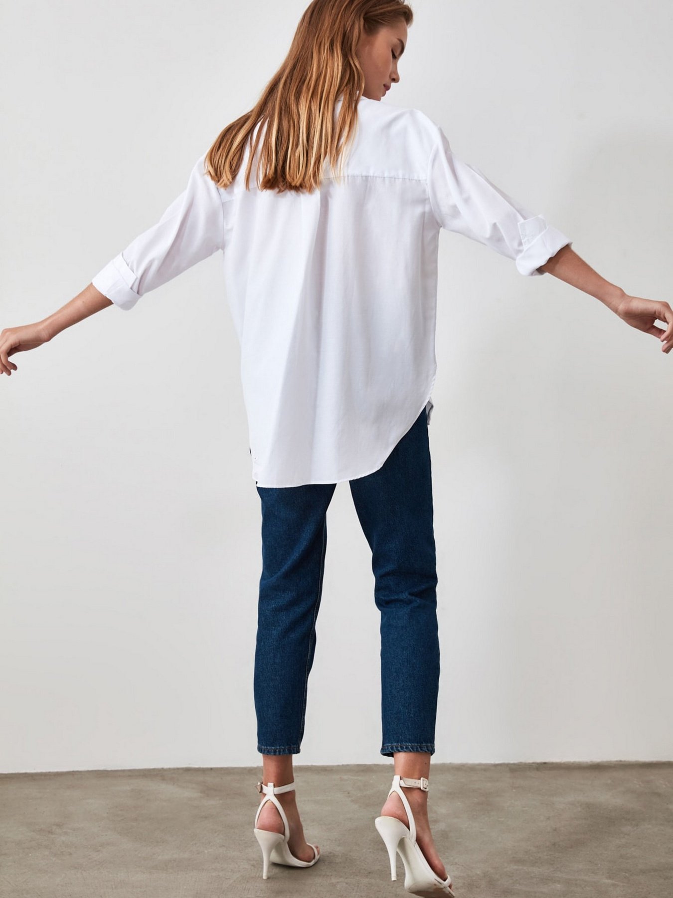 Блуза Trendyol модель TWOAW20GO0107/BEYAZ Фото