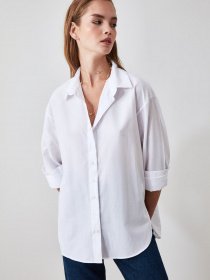 Блуза Trendyol модель TWOAW20GO0107/BEYAZ Фото