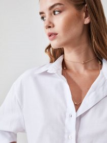 Блуза Trendyol модель TWOAW20GO0107/BEYAZ Фото