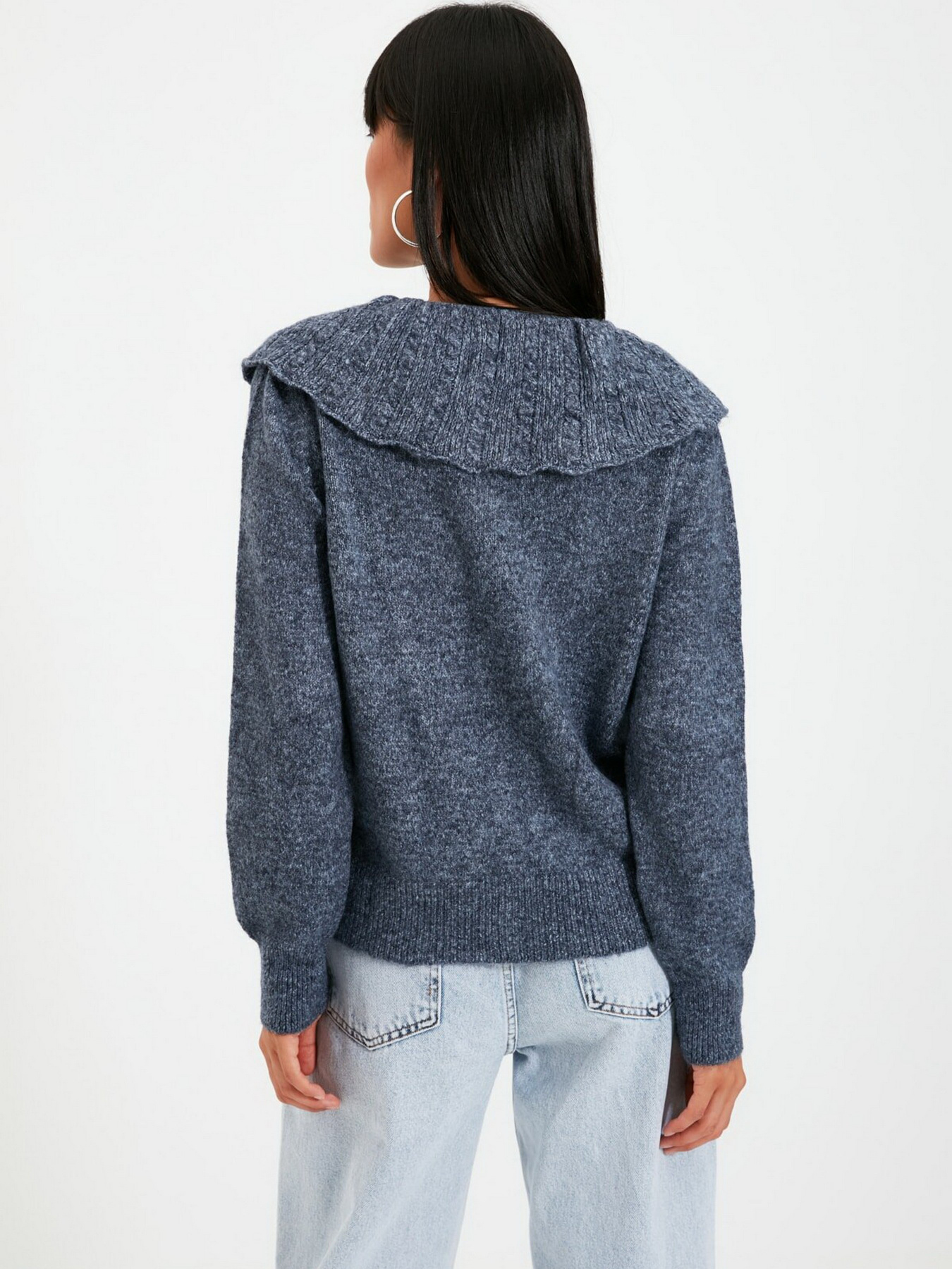 Кардиган Trendyol модель TWOAW22HI0261/Indigo Фото