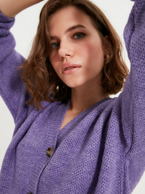 Кардиган Trendyol модель TWOAW22HI0262/Lila Фото