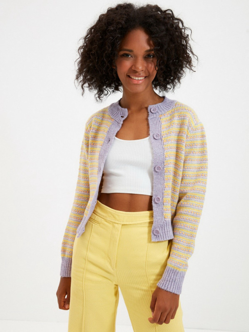 Кардиган Trendyol модель TWOAW22HI0264/Lila Фото