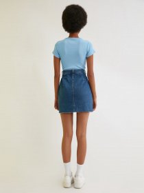 Юбки Trendyol модель TWOSS21ET0302/Mavi Фото