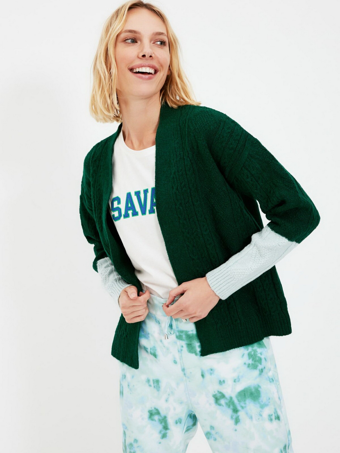 Кардиган Trendyol модель TWOAW22HI0265/Yesil Фото