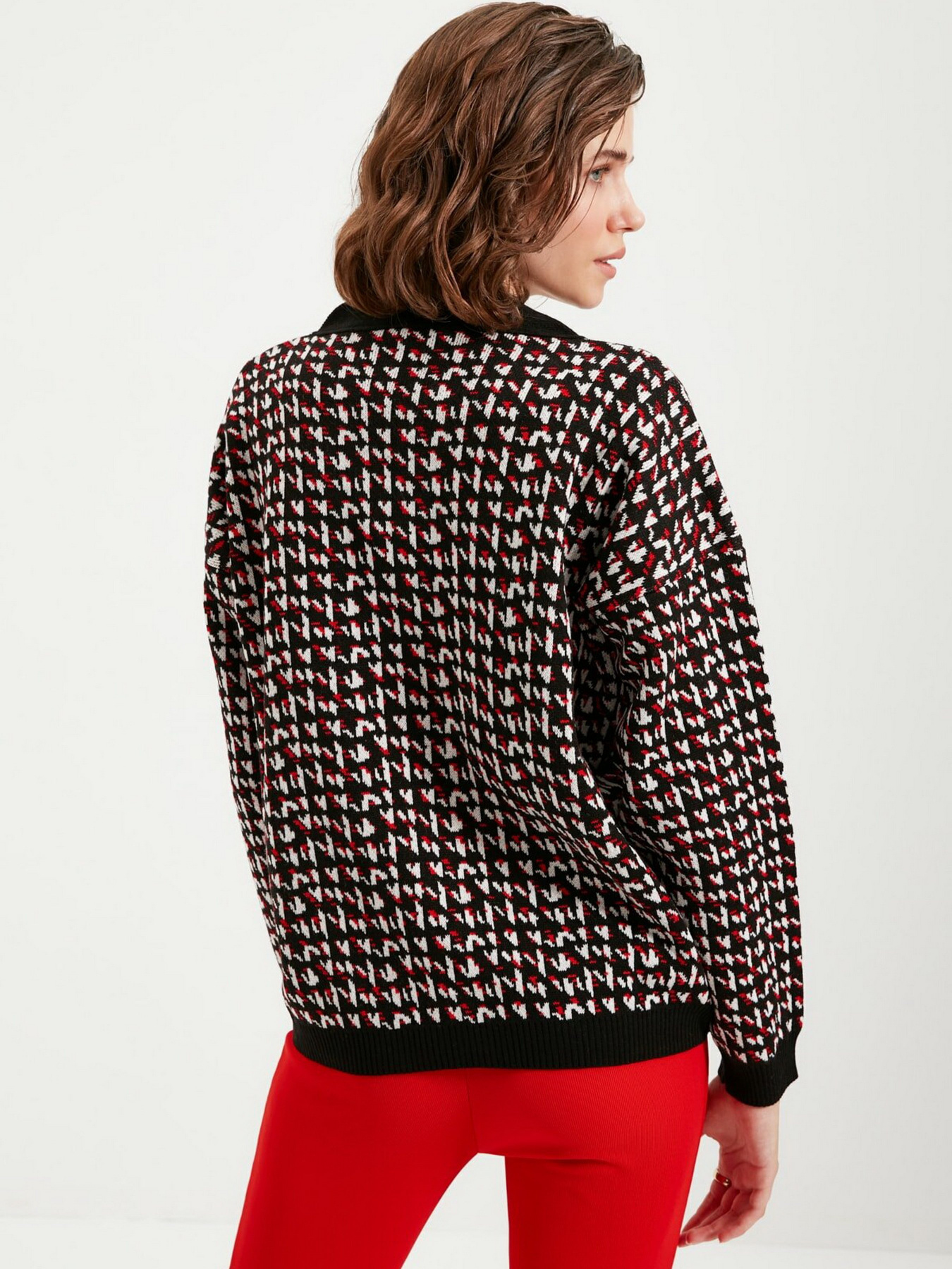 Кардиган Trendyol модель TWOAW22HI0268/Siyah Фото