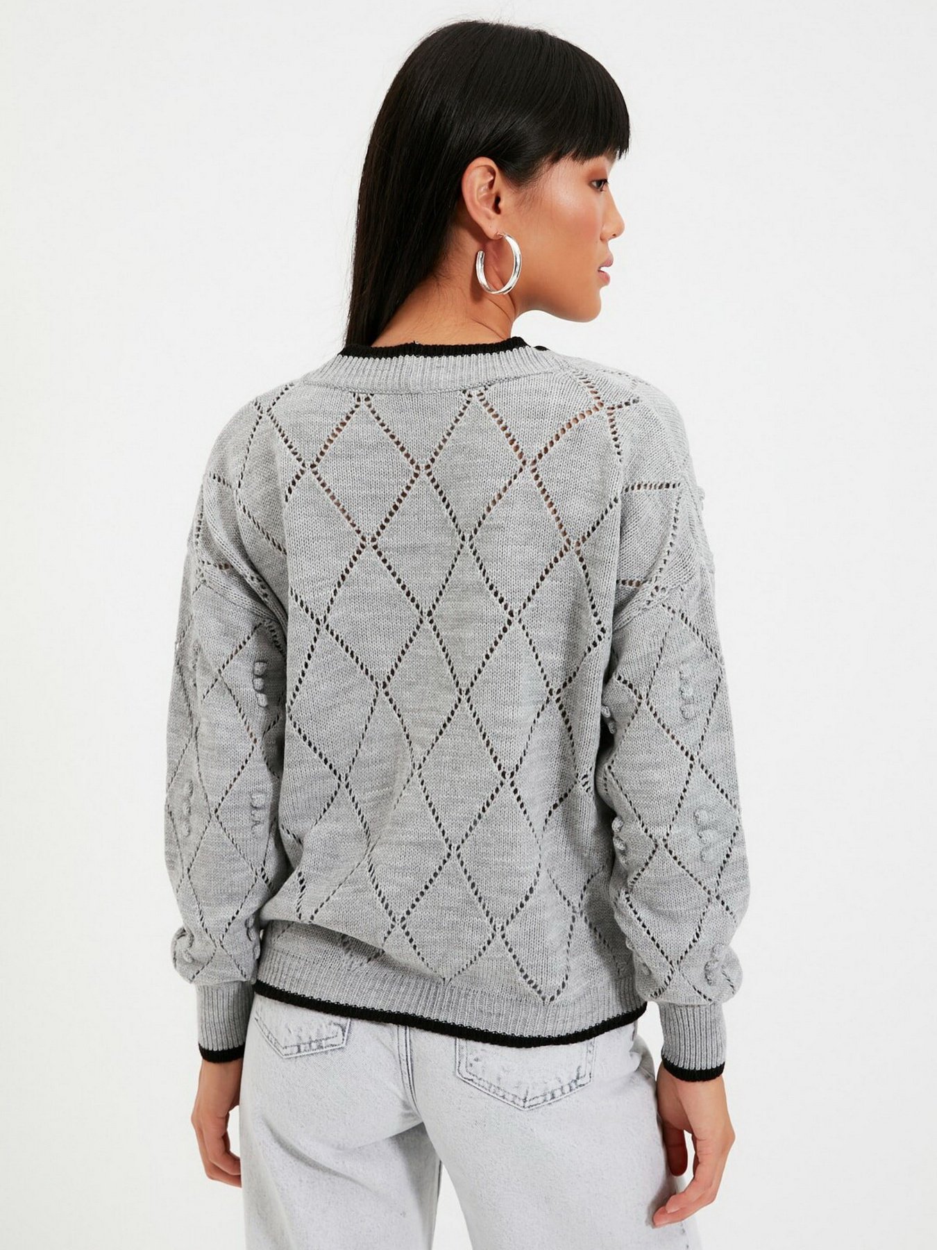 Кардиган Trendyol модель TWOAW22HI0290/Gri Фото