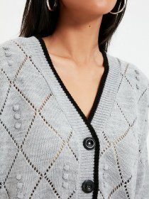 Кардиган Trendyol модель TWOAW22HI0290/Gri Фото