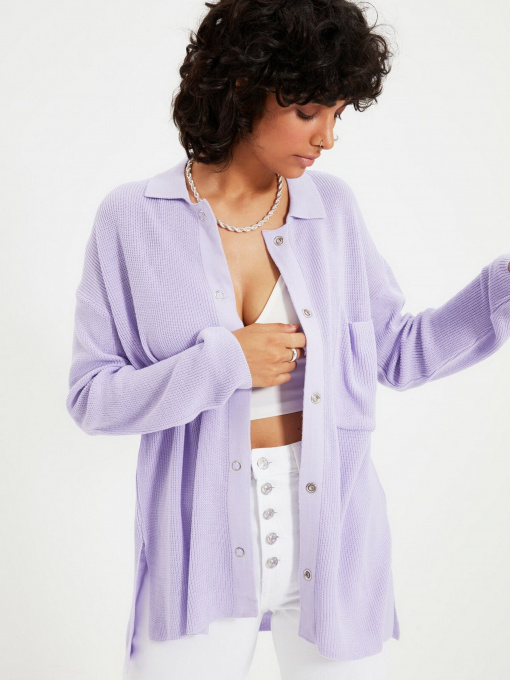 Кардиган Trendyol модель TWOAW22HI0300/Lila Фото