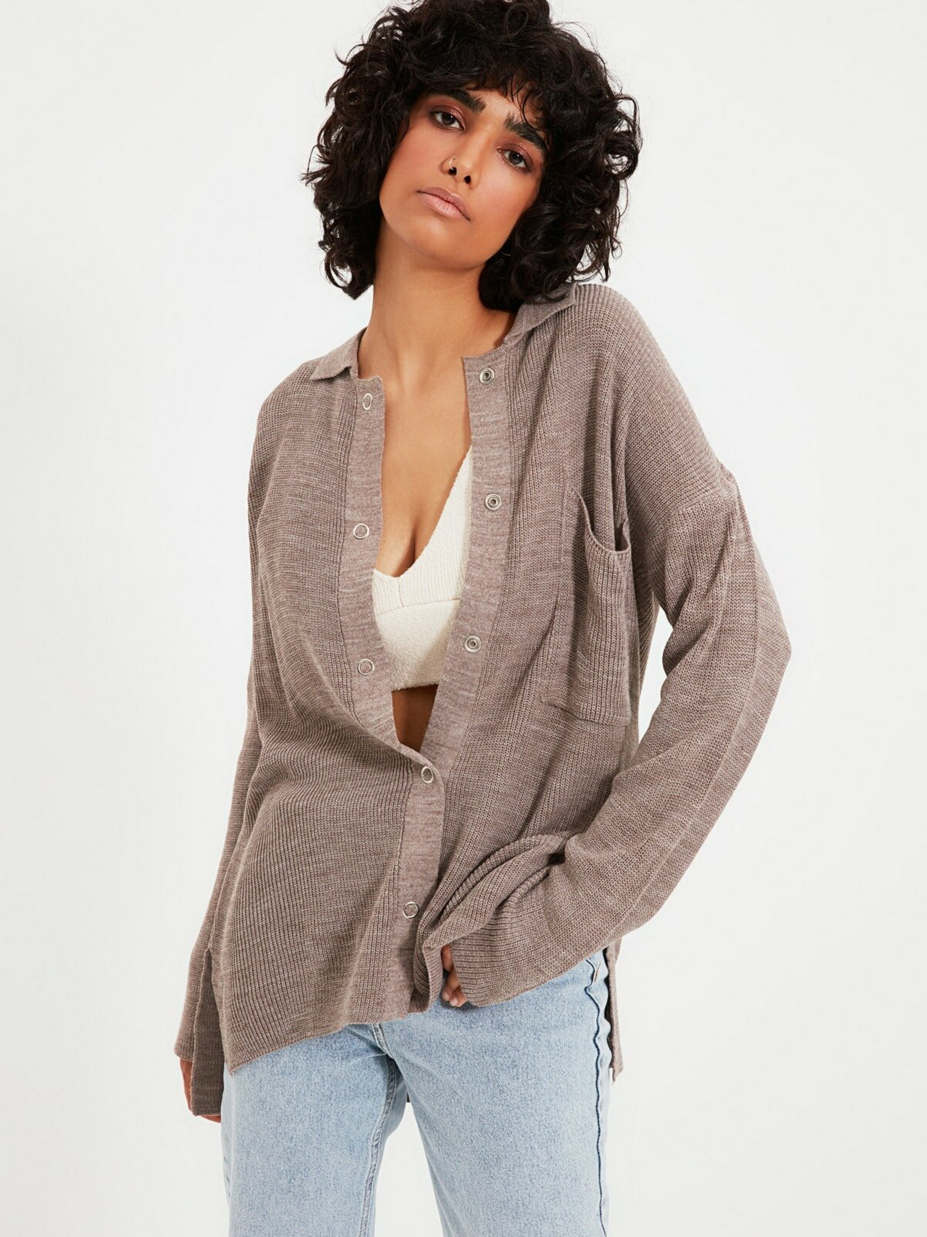 Кардиган Trendyol модель TWOAW22HI0300/Vizon Фото