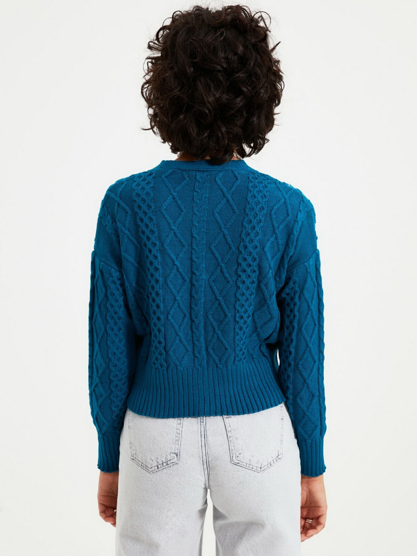 Кардиган Trendyol модель TWOAW22HI0302/Petrol Фото