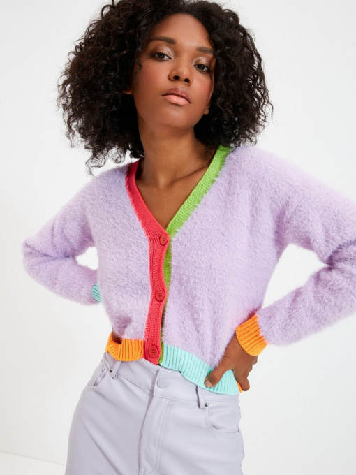 Кардиган Trendyol модель TWOAW22HI0304/Lila Фото