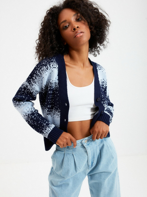 Кардиган Trendyol модель TWOAW22HI0306/Lacivert Фото