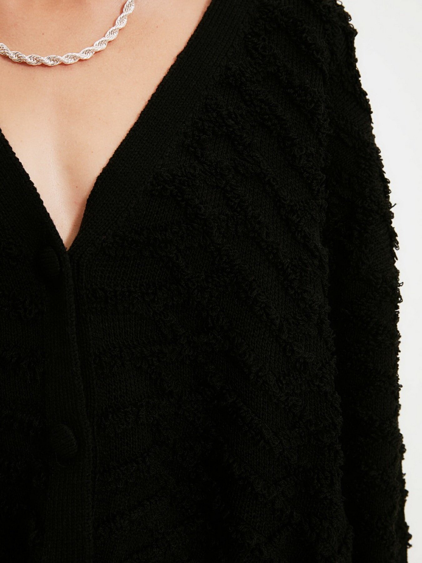 Кардиган Trendyol модель TWOAW22HI0325/Siyah Фото