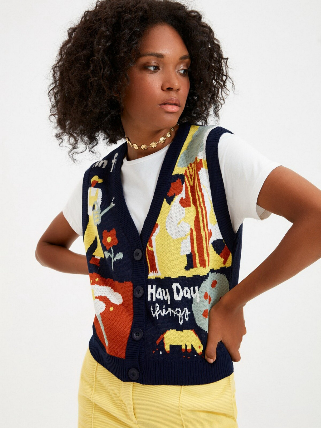 Жилет Trendyol модель TWOAW22HI0331/Cok Renkli Фото