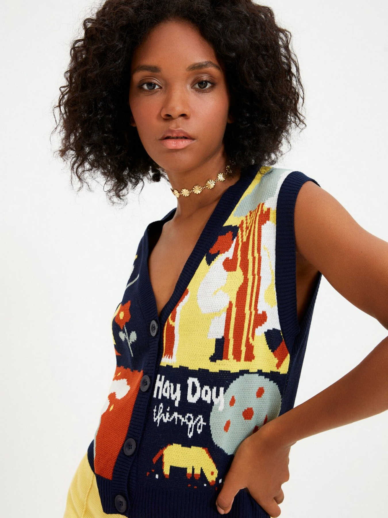 Жилет Trendyol модель TWOAW22HI0331/Cok Renkli Фото