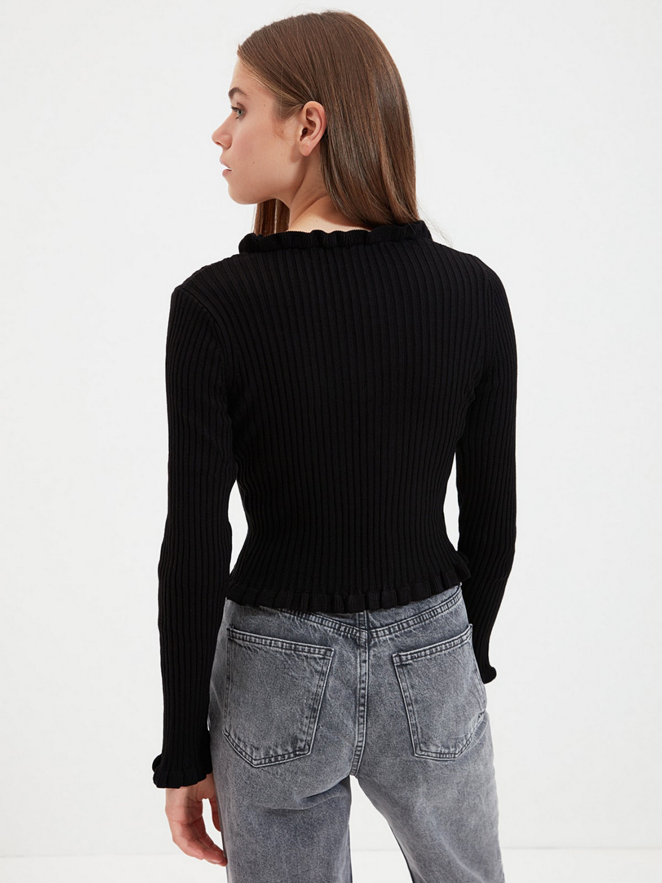 Кардиган Trendyol модель TWOAW21HI0132/Siyah Фото