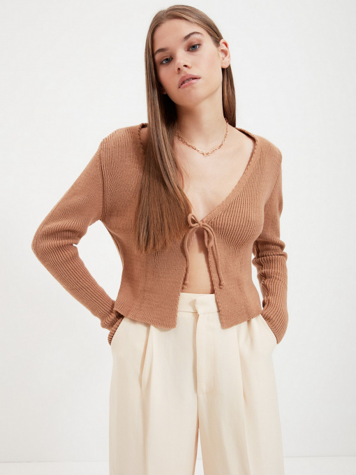 Кардиган Trendyol модель TWOAW21HI0158/Camel Фото