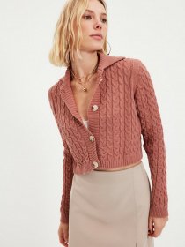 Кардиган Trendyol модель TWOAW22HI0344/Gul Kurusu Фото