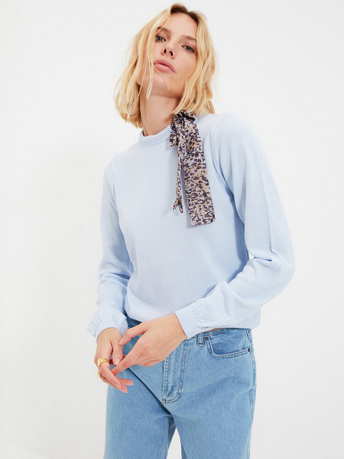 Джемпер Trendyol модель TWOAW21KZ0962/Mavi Фото