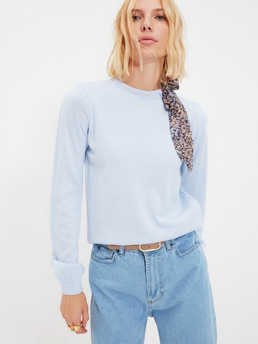 Джемпер Trendyol модель TWOAW21KZ0962/Mavi Фото