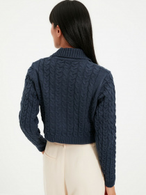 Кардиган Trendyol модель TWOAW22HI0344/Indigo Фото