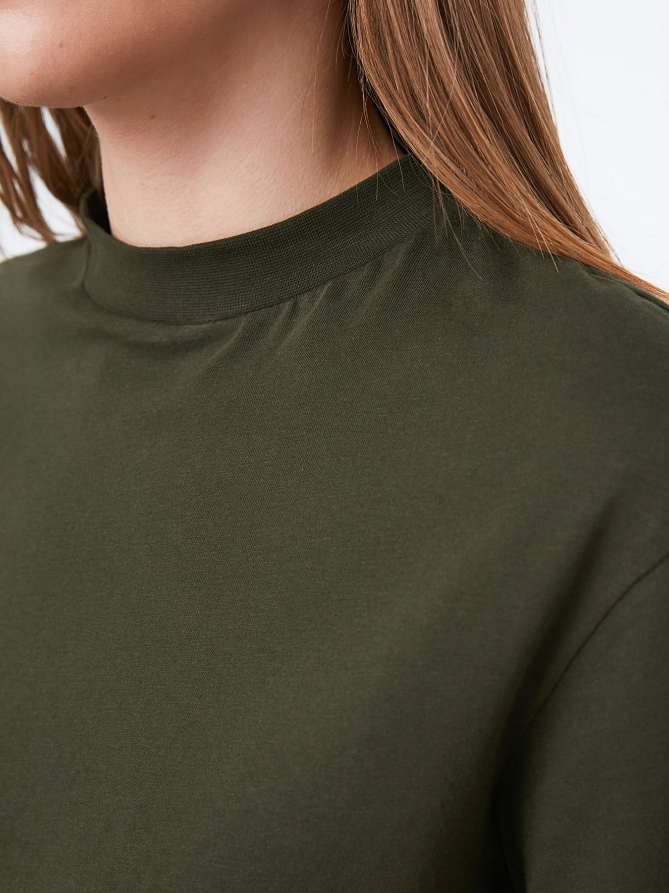 Футболки и поло Trendyol модель TWOAW20TS0096/Haki Фото