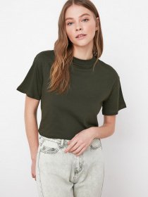Футболки и поло Trendyol модель TWOAW20TS0096/Haki Фото