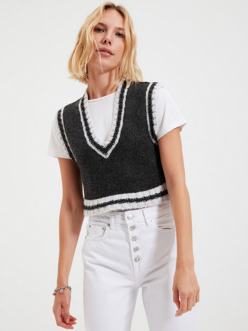 Жилет Trendyol модель TWOAW22BZ0001/Antrasit Фото