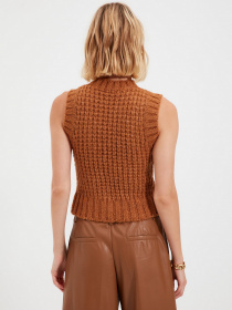 Жилет Trendyol модель TWOAW22BZ0002/Camel Жилет Trendyol модель TWOAW22BZ0002/Camel Фото