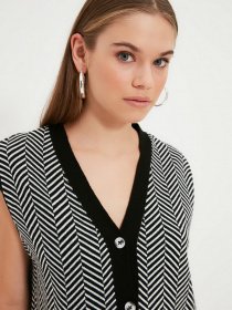 Жилет Trendyol модель TWOAW22HI0427/Siyah Фото