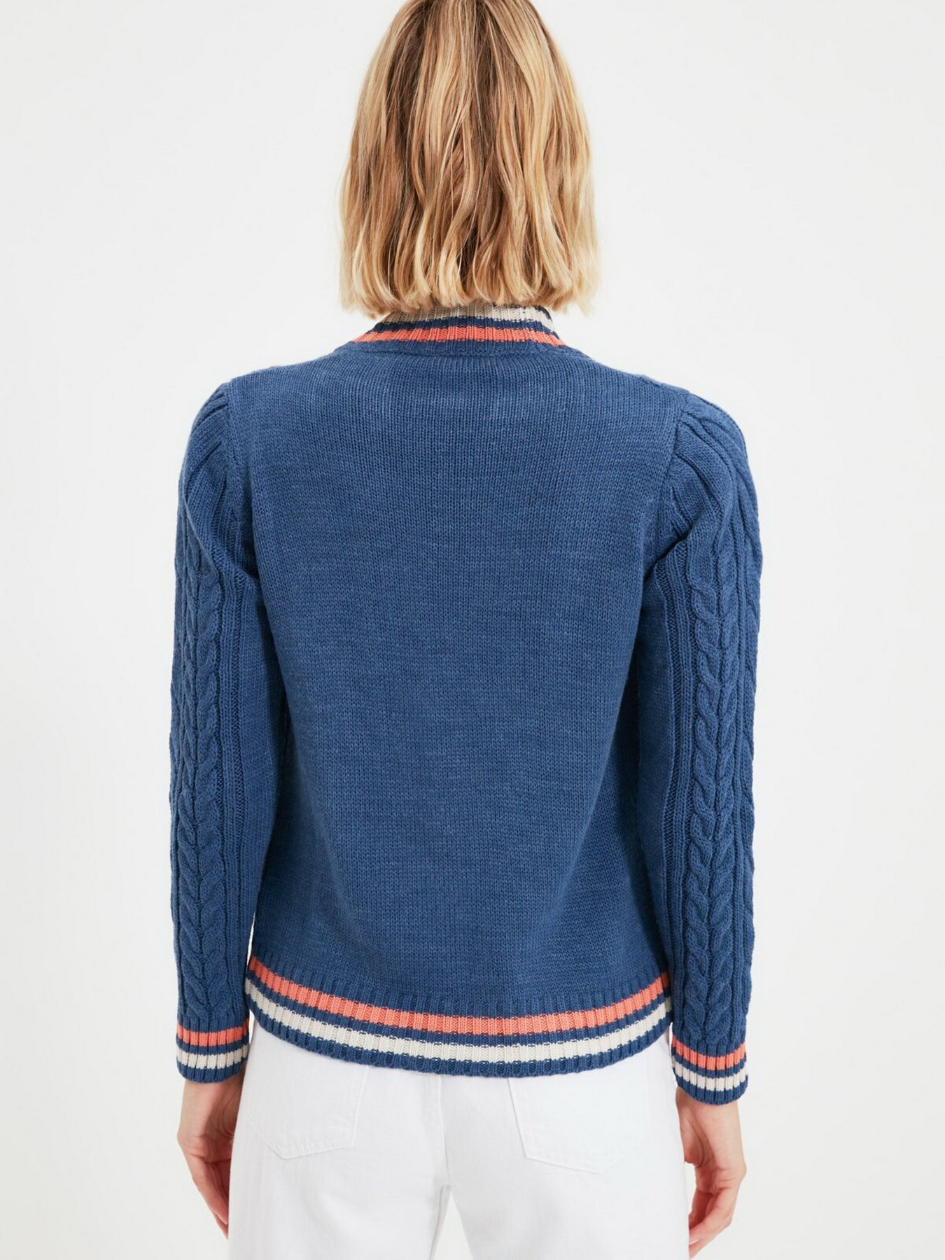 Кардиган Trendyol модель TWOAW22HI0447/Indigo Фото