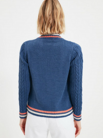 Кардиган Trendyol модель TWOAW22HI0447/Indigo Фото